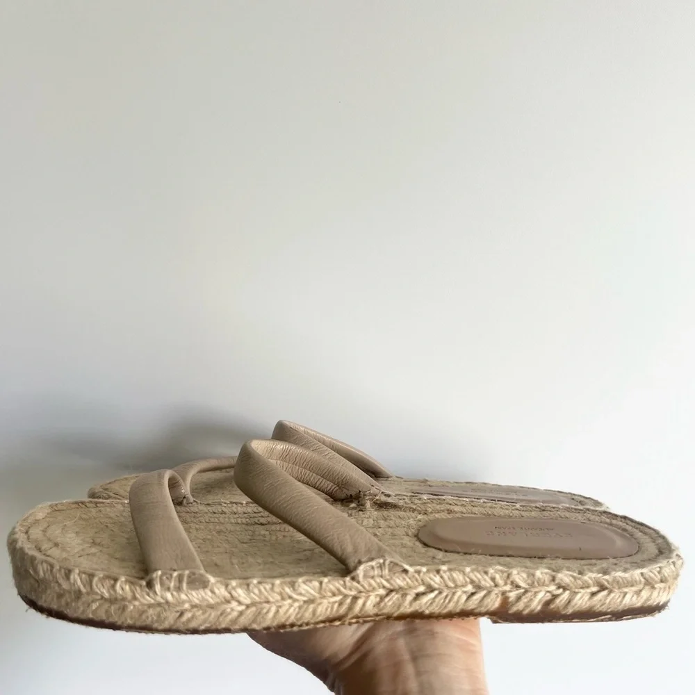 Everlane The Espadrille Sandal in Sand Size 8